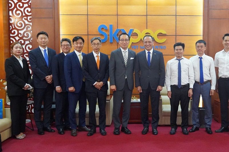 SKYPEC đón tiếp và làm việc với đoàn cấp cao tập đoàn Huyndai (Huyndai Corporation, Hàn Quốc)