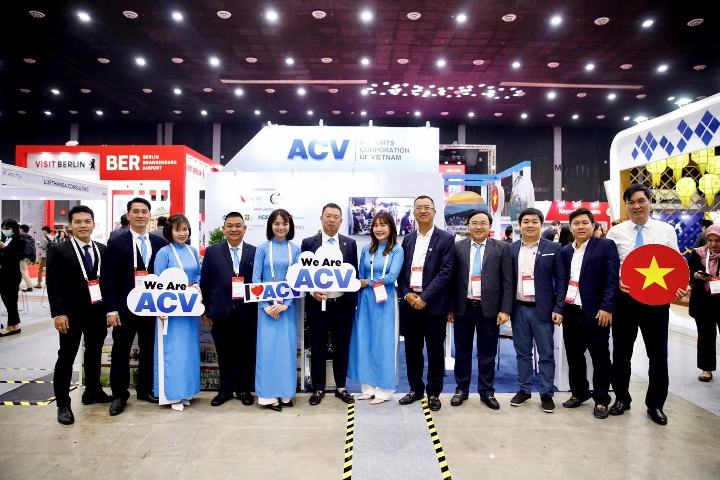 Tổng công ty Cảng hàng không Việt Nam – CTCP (ACV) tham dự sự kiện “Diễn đàn phát triển mạng đường bay Châu Á – Routes Asia 2023”