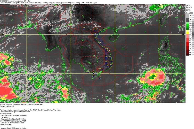 Tin về áp thấp nhiệt đới trên biển Đông