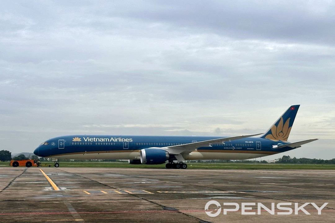 Vietnam Airlines về thêm tàu bay 787-10