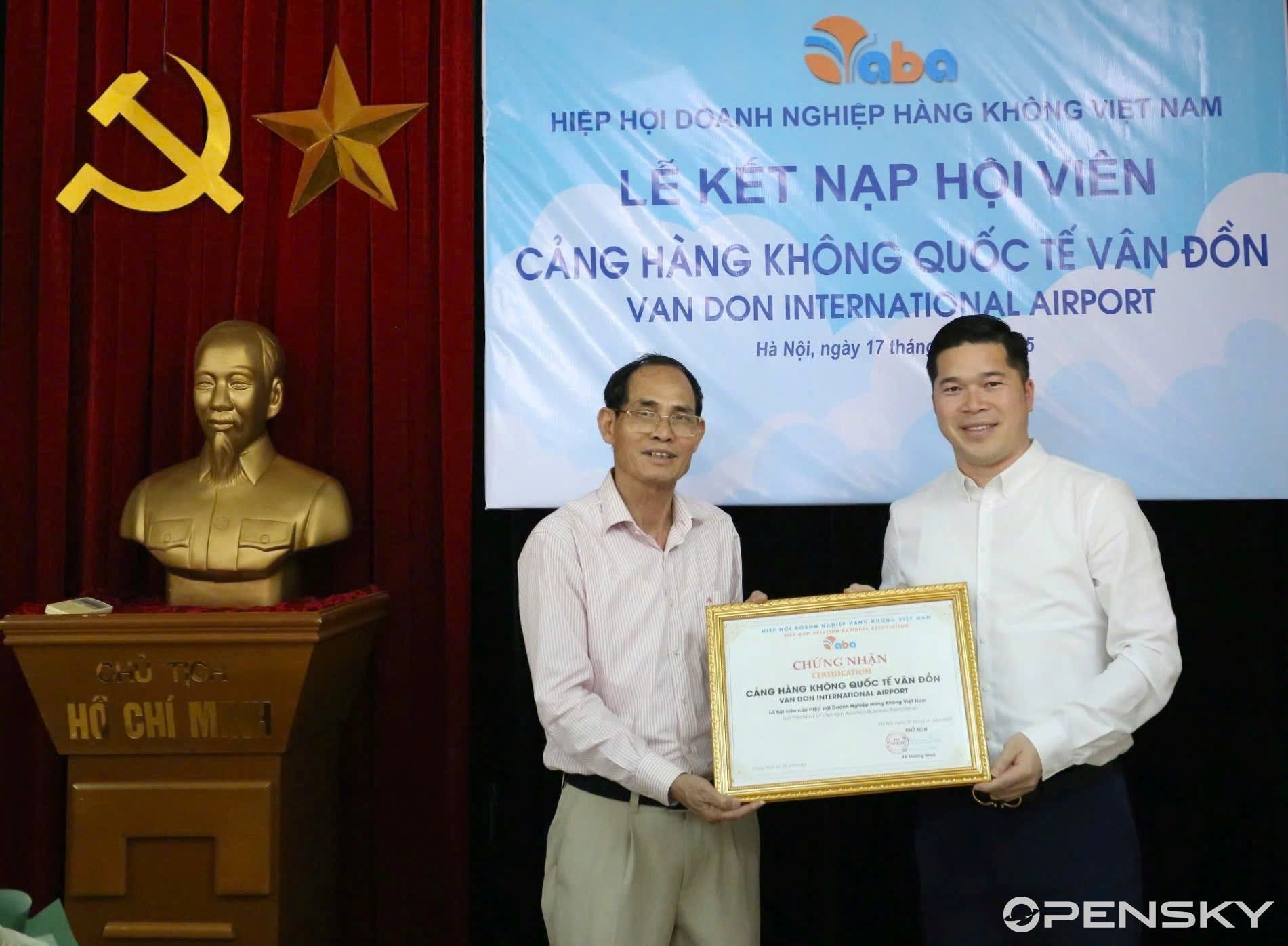 Cảng Hàng không Quốc tế Vân Đồn là hội viên mới của VABA