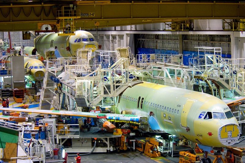  Airbus dẫn đầu về số lượng máy bay được bàn giao trong tháng 8 